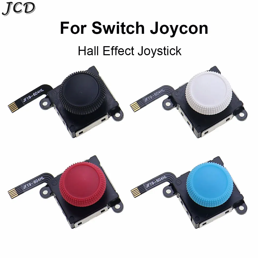 

1 шт. 3D аналоговый джойстик, джойстик для переключателя, контроллер JoyCon, модуль датчика Холла, без дрейфа, ремонт более высокой чувствительности