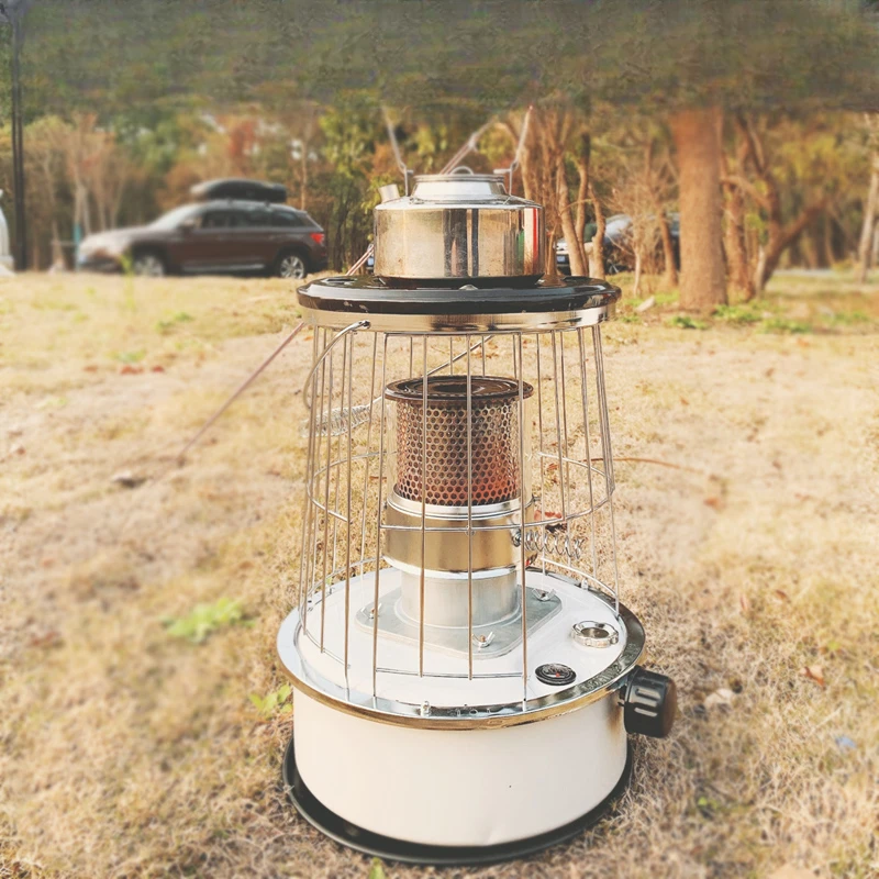 

Уличная печь с подогревом, уличная палатка для зимней рыбалки, кемпинга, печь с кипящей водой, домашний и внутренний пожарный Нагреватель без электричества