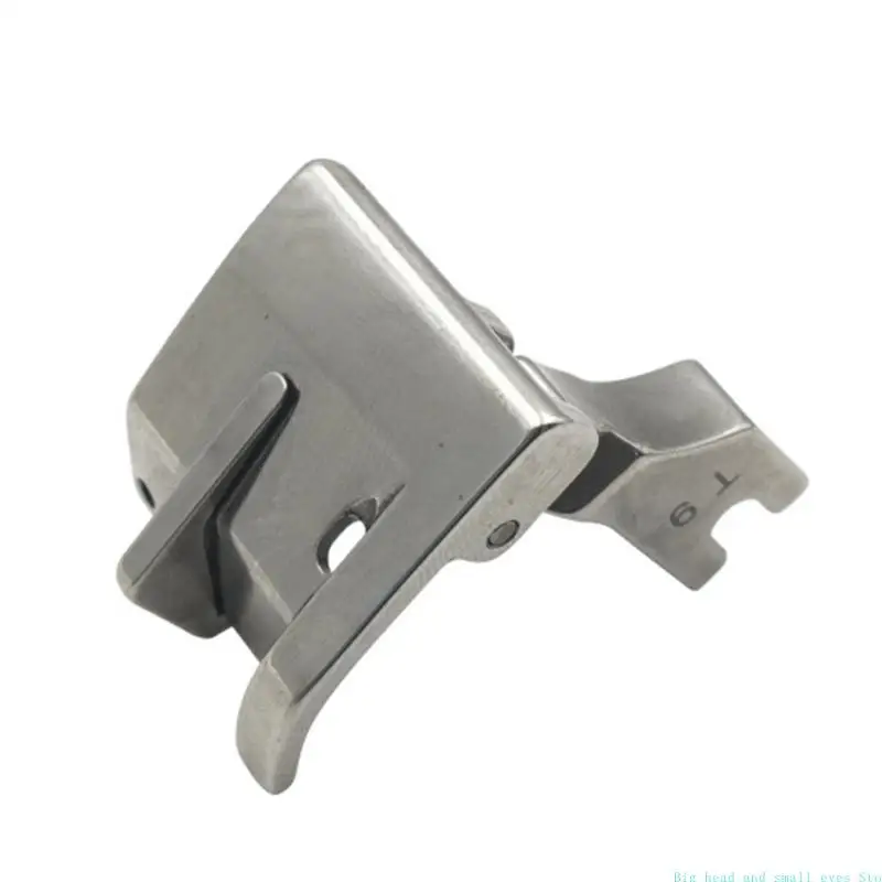 581C Adjustable Sewing Machine Hemming Presser Foot For Curtain Bedding Hemming Rolling Fabric Folding Stitching Project