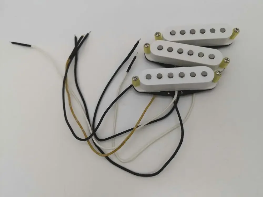 

Single Coil Guitar Pickups Alnico V California 50's Set/ 3Pcs