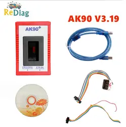 Newest AK90+ V3.19 Version For BMW Support EWS CAS 1995-2009 Key Code Reader AK90+ Maker Key Programming Tool