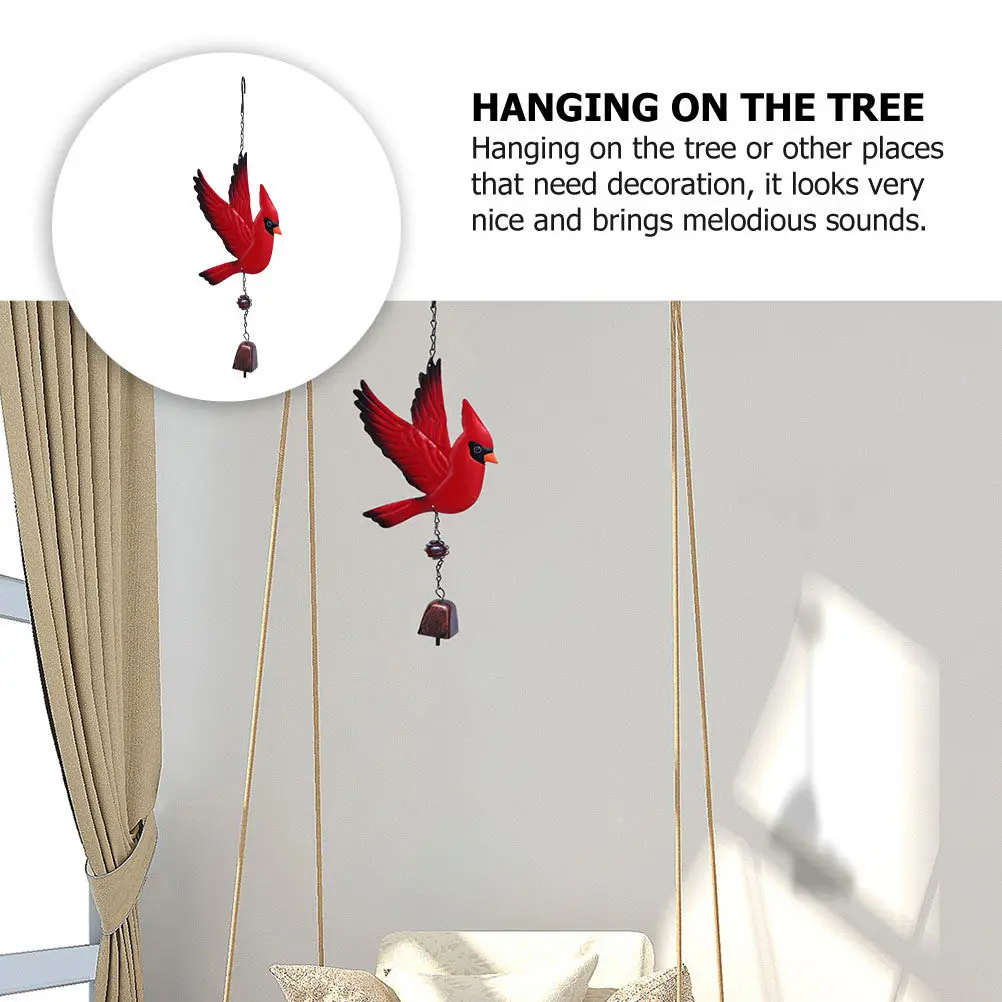 Wind Chime Small Creative Retro Hanging Bell Ornament for Garden Balcony Outdoor Hanging Pendant Decor