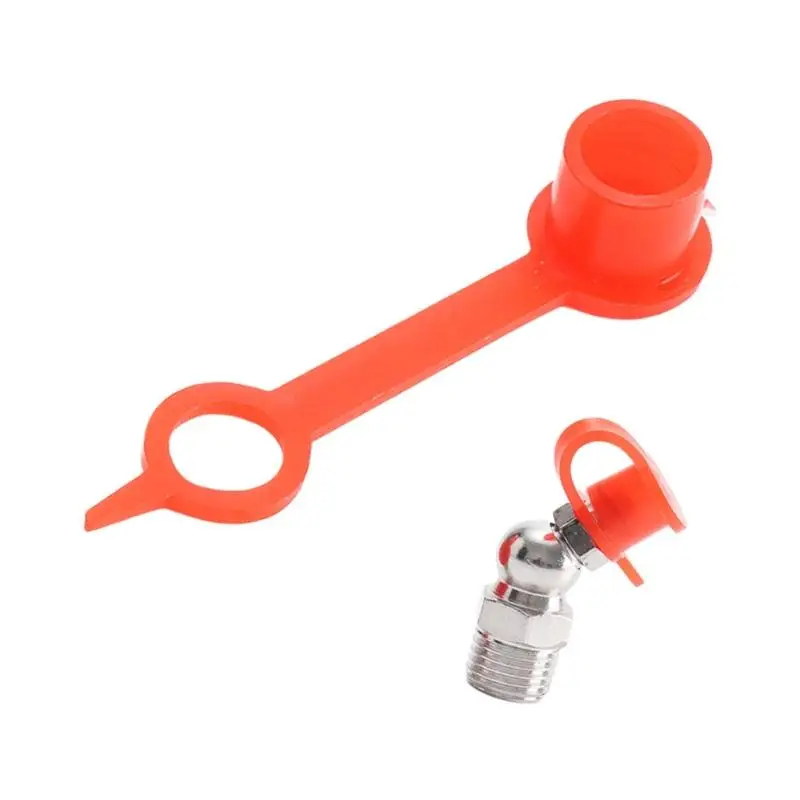 Packung mit 100 ABS-Schmiernippel-Staubschutzkappen für Motorräder, Nippel-Schutzkappe für und Maschinenschutz D2RD – Detail 10
