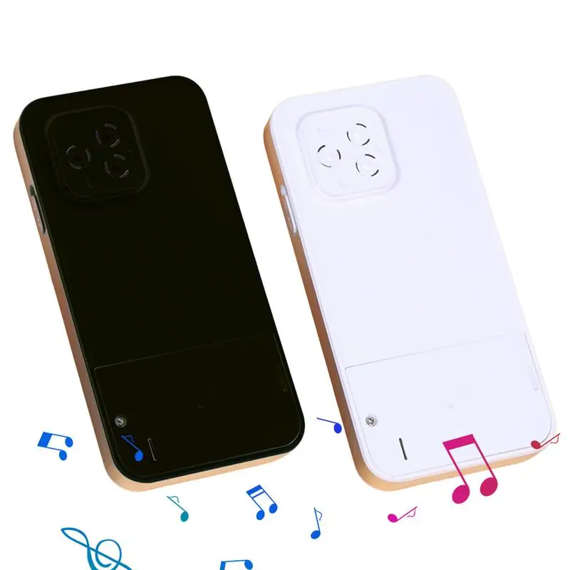 Telefono giocattolo finto per bambini con musica cellulare educativo precoce con 8 modalità Light Up Play modello di telefono giocattolo per bambini 3-6 anni