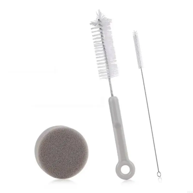 Dogs Cats Water Fountains Cleaning Kits Pet Drinking Dispenser Cleaning Set Pet Cats and Dog Cleaning Brush Tool Supply B95B