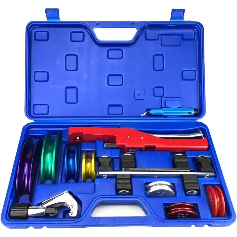 90° Combined Manual Pipe Bender Tube Bending Machine Home Projects Bending Tool Plumbing Constructions Projects