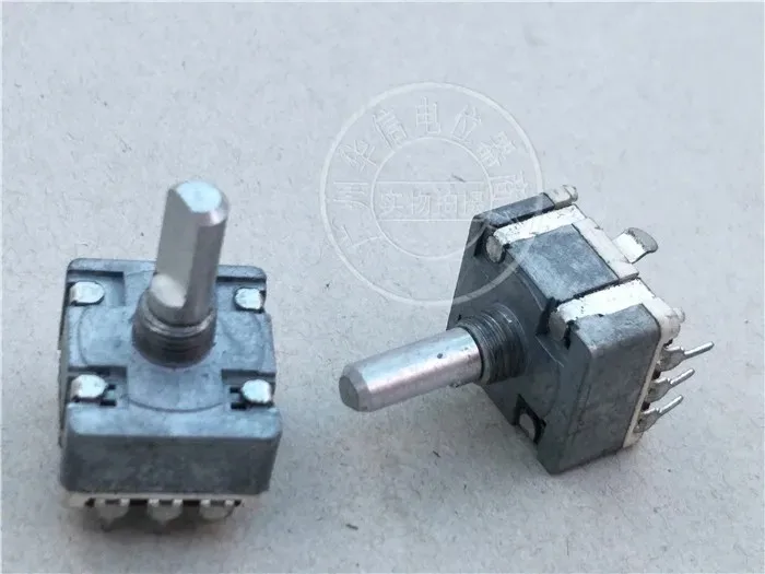 vertical single potentiometer B10k with step 30 handle length 20MMF