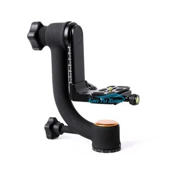 QZSD Q45 Strong Stabilizer 15kg Load Aluminum Panoramic Gimbal Head 0.9kg Portable Tripod Mount for DSLR Digital Video