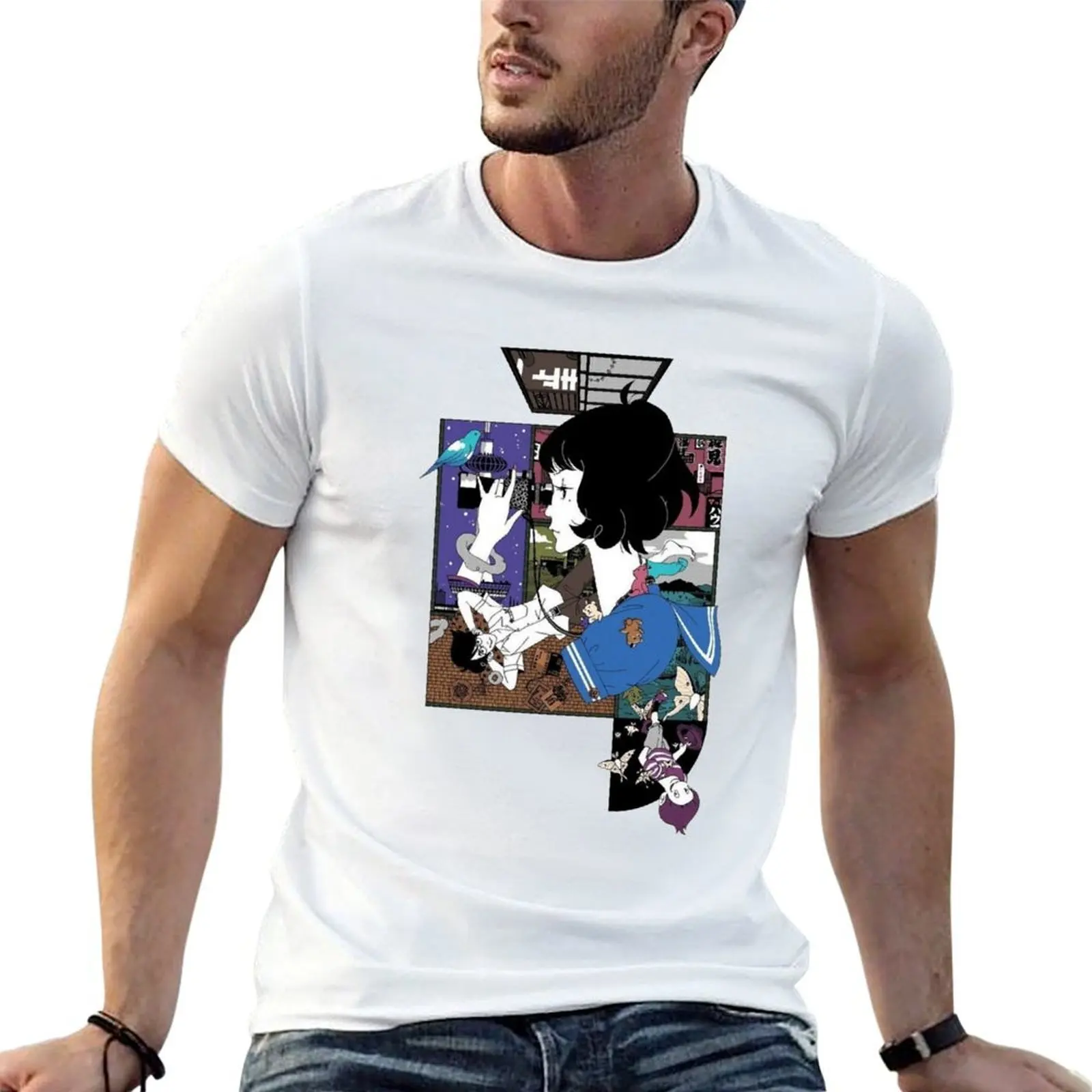 The Tatami Galaxy T-Shirt t shirts designer man t shirts cotton t shirt personalised T-shirt