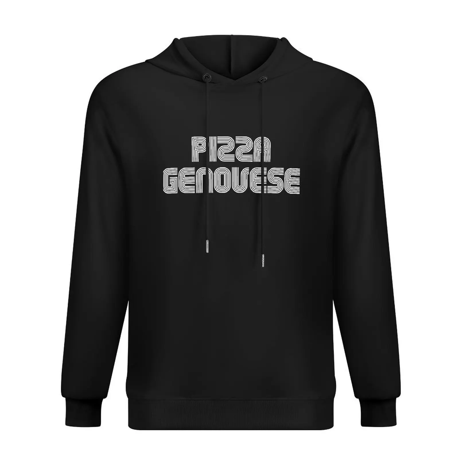 

Pizza Genovese Food Lover Retro 70s 80s Funny Hoodie anime clothes men's sweat-shirt winter clothes new hoodies and sweatshirts