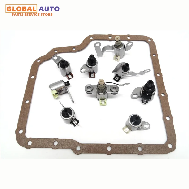 Transmission Shift Solenoids with Gasket JF506E 09A Suits for Volkswagen Tiptronic Ford Mazda Land Rover