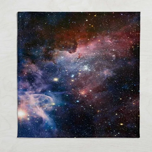 Else Carpet Else Blue Space Galaxy Star Wellsoft Pattern 3D Tv Blankets