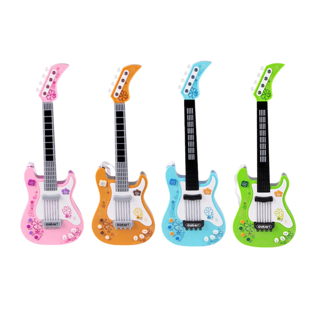 Childrens Guitar Kid Simulation Bass Player Toy Toddler Musical Instruments for Kids