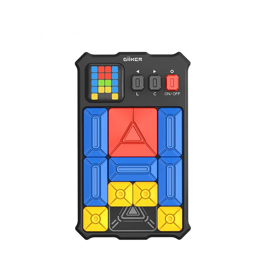 Giiker 슈퍼 슬라이드 화롱로드 스마트 센서 게임, 500 + 레벨 업 두뇌 티저 퍼즐, 상호 작용 피젯 장난감, 어린이 선물