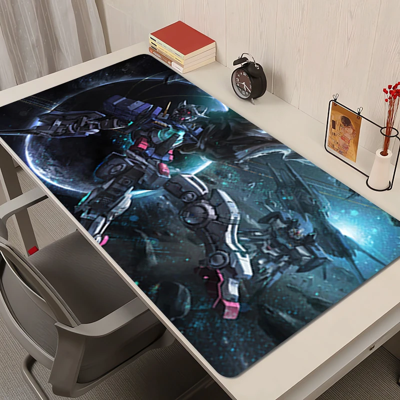 Muismat Mechanische Warrior Gundam Kantoor PC Accessoires Uitgebreide Pad Anime Bureaumat Antislip Rubber HD Muismat Gaming Matten
