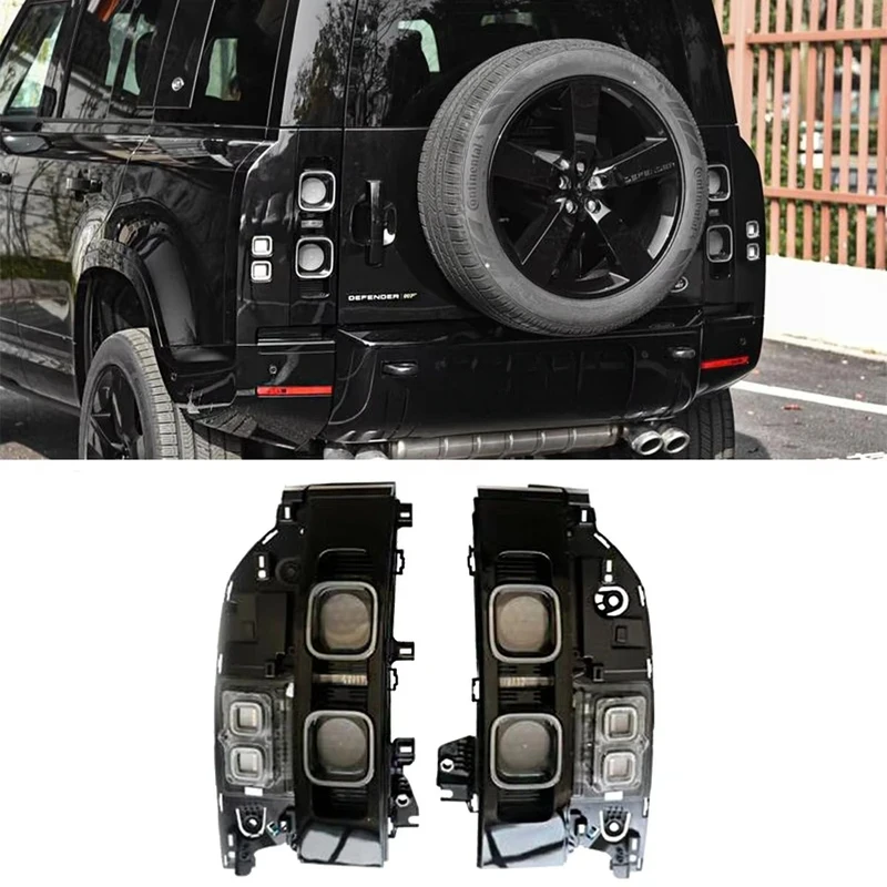 Contain Tire Cover Bumpers Body Kit Defender 90/110/130 2019- Upgr To Look Like.