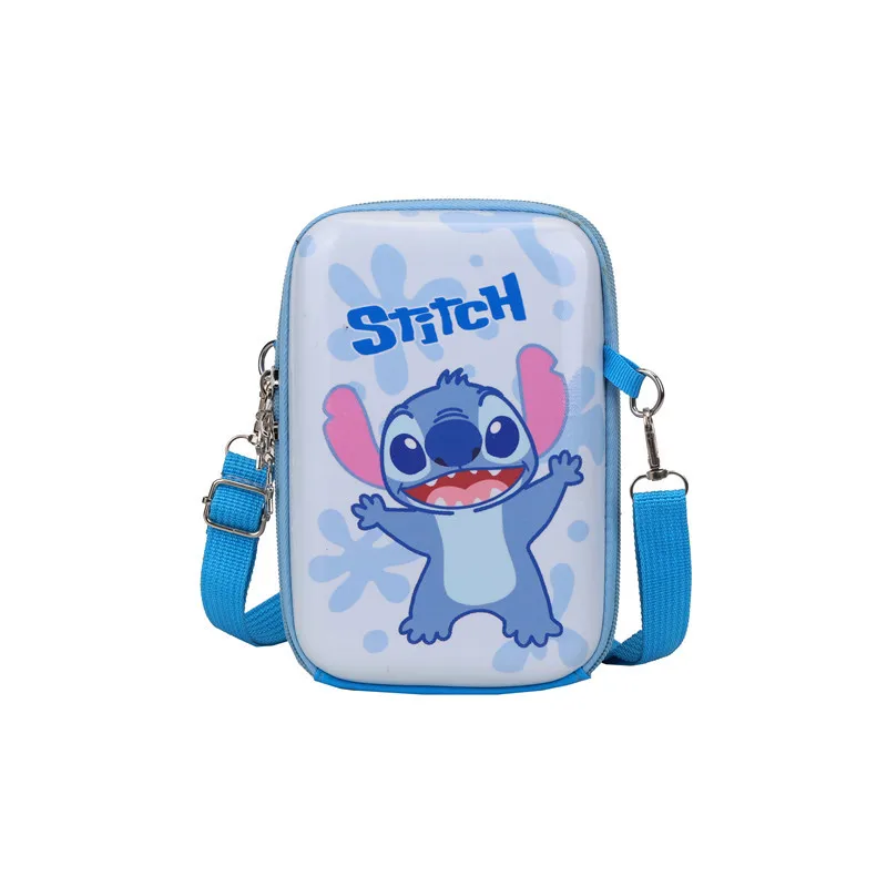 Disney Stitch Children\'s Anime Backpack Mickey Minnie Mouse Shoulder Bag Baby Boy Kindergarten Primary Coin Bag Girl Gifts