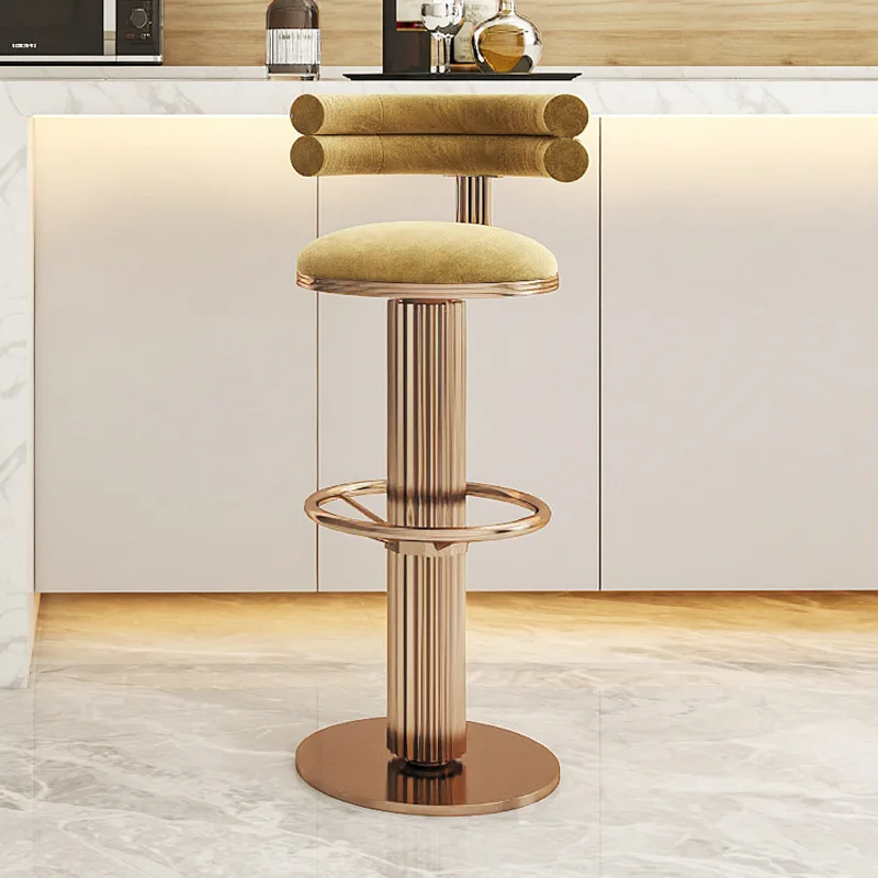 Custom, Commercial custom luxury metal counter bar tool chair tall night club bar stools China chairs for kitchen club bar chair