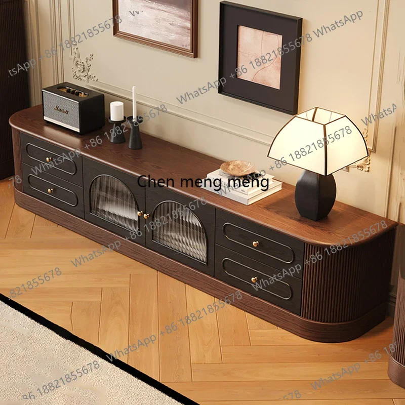 

Luxury Vintage Tv Stand Simple Aesthetic Living Room Floor Tv Stand Elegant Premium Muebles Para Tv Furniture For Home RR