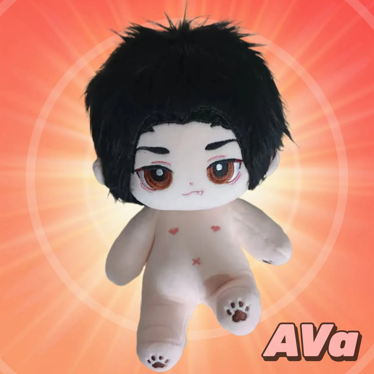 

20cm Anime Baji Keisuke Tokyo Avenger Plush Doll Stuffed Figure Dress Up Cotton Stuffed Toy Interchangeable Clothes Gift Xmas