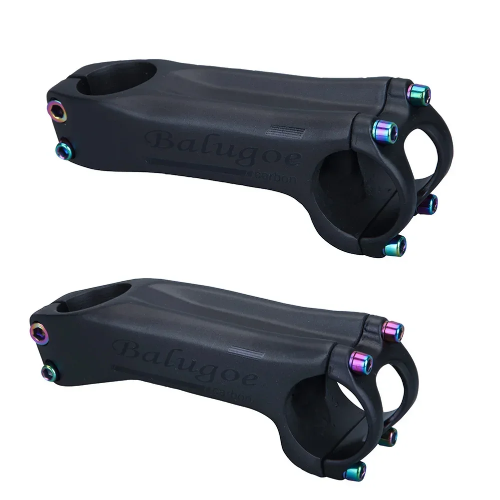 

31.1-32.5mm Carbon Fiber Sleek Carbon Fiber Road & MTB Handlebar Stem 31 8mm Diameter Lightweight Construction