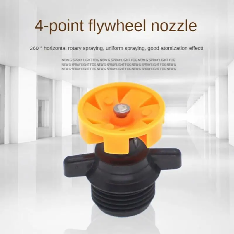 Irrigation Automatic Plastic Watering Nozzle Agriculture Lawn Farm Greenhouse Plant 360° Rotation Flywheel Sprinkler Inverted