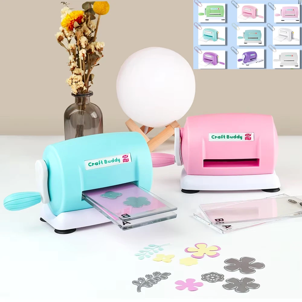 

5 Colors Die Cutting Embossing Machine For DIY Scrapbooking Cutter Dies Paper Card Cutting Embossing Machine Craft Tools