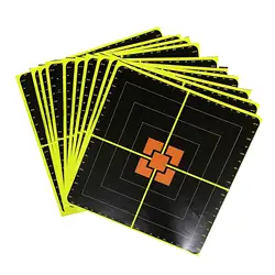 Shooting Target Stickers Adhesive Reactive Self Stick Shooting Targets Splatter Paper for Shooting Training