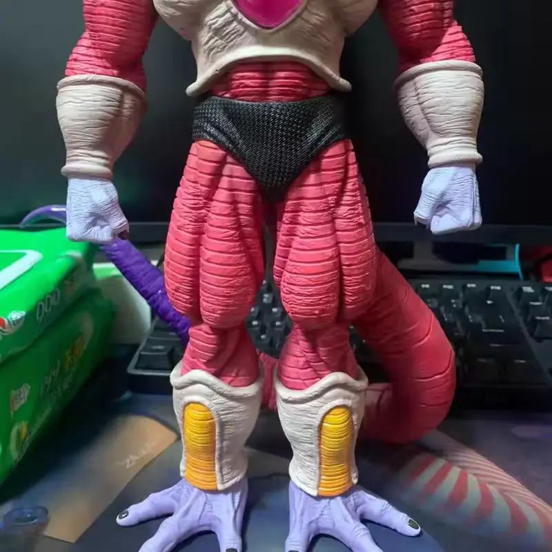 34cm Anime Dragon Ball biały otwór wózek Frieza figurki pcv Model kolekcja lalek dekoracja biurka statua ozdoba zabawki