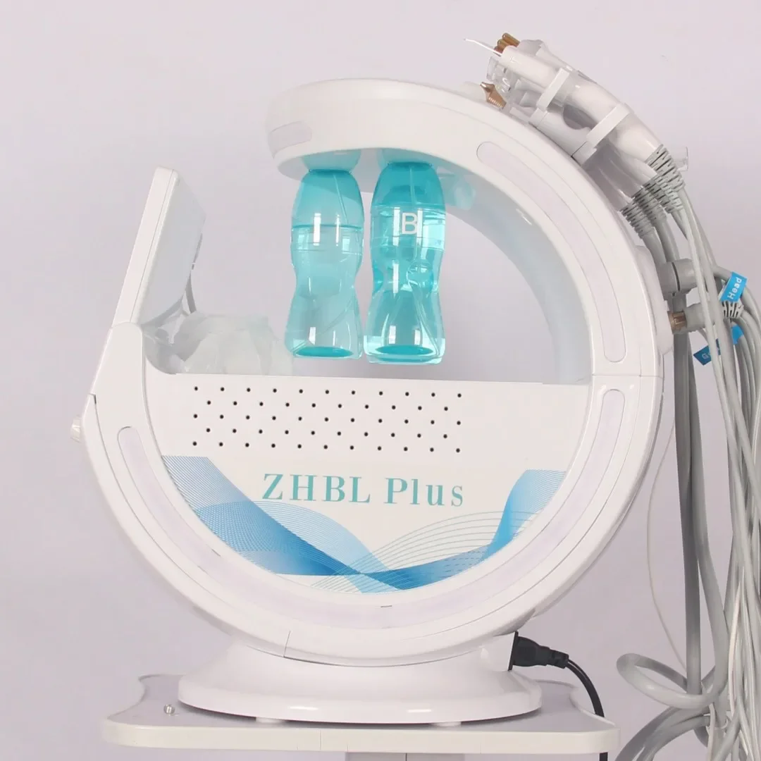 

7-in1 Water Mill Oxygen Therapy Facial Management Beauty Machine Deeply Cleans Skin Resists Aging Increases Skin Elasticity