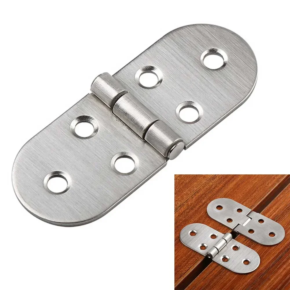 

1pcs Folding Table Hinges Self Supporting Flush Mounted Cabinet Furniture 180-degree Folding Furniture Hinges Hardware Home Part