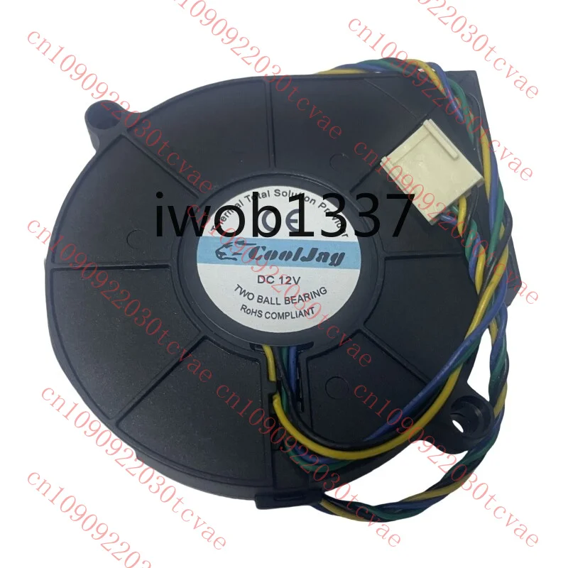 

For BB7515BU B127515BU for COOLSERVER DC 12V 0.80A Server Blower Cooling Fan