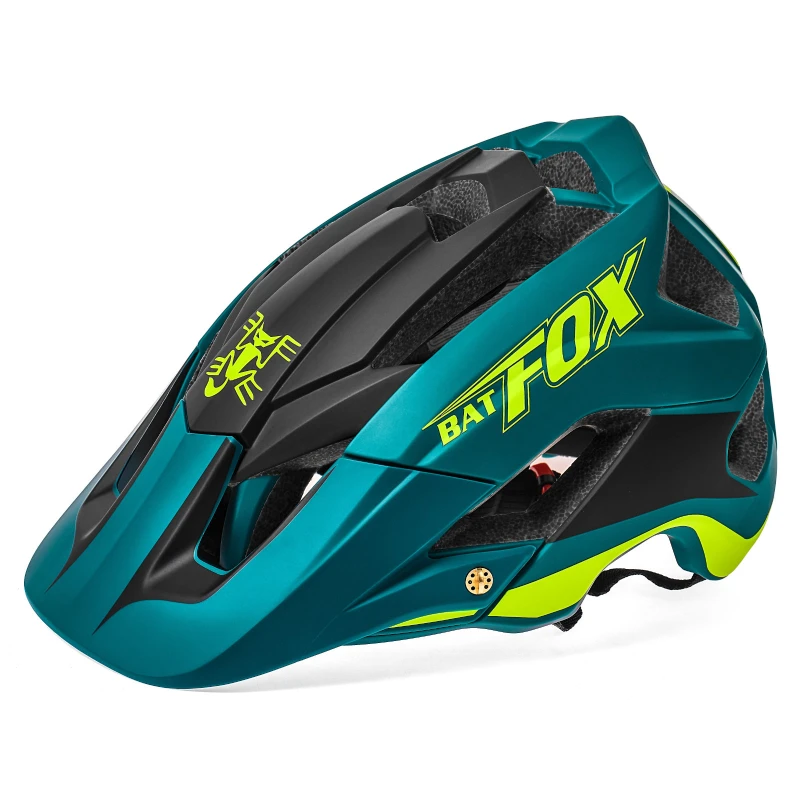 BATFOX nuevo casco Unisex ciclismo de montaña MTB casco de bicicleta capacete ciclismo ultraligero cascos de bicicleta de montaña casco ciclismo