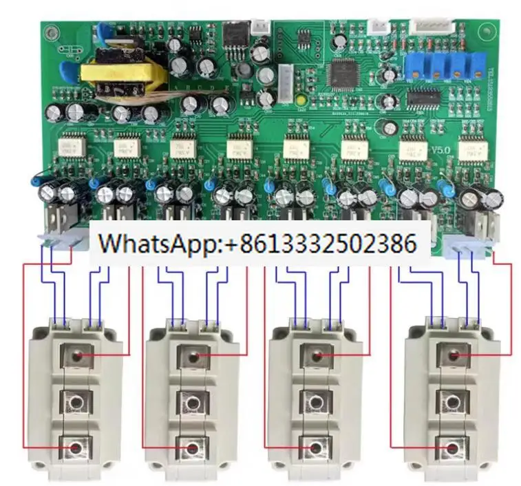 

Three-phase Four-arm Sine Wave IGBT Module Driver Board