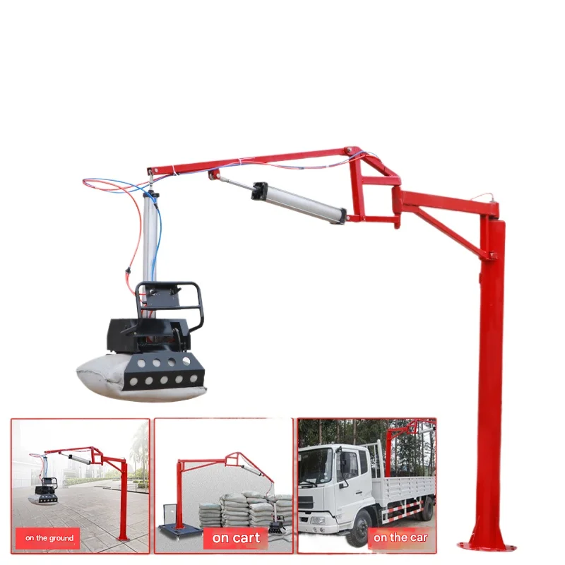 Customized Truck Electro-Hydraulic Lifting Balance Cement Palletizing Loading Unloading New Pneumatic Mechanical Gripper Welding