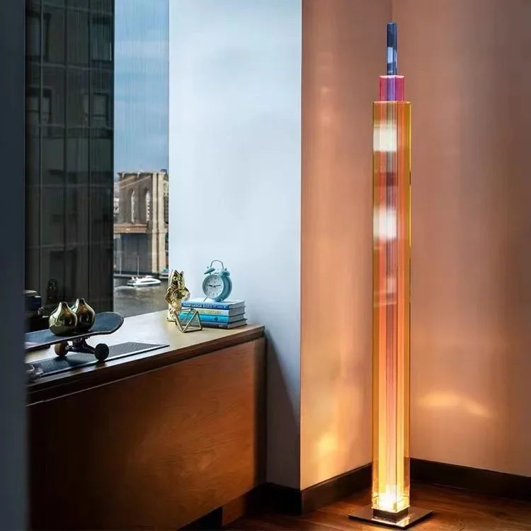 Art bedroom, living room, study ornament, atmosphere creative floor lamp