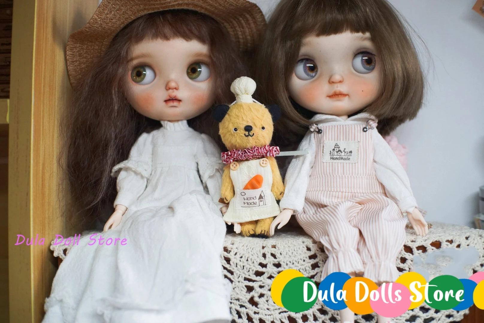 Dula Hug dolls for Blythe ob24 ob22 bjd doll The joints of the head and limbs are movable