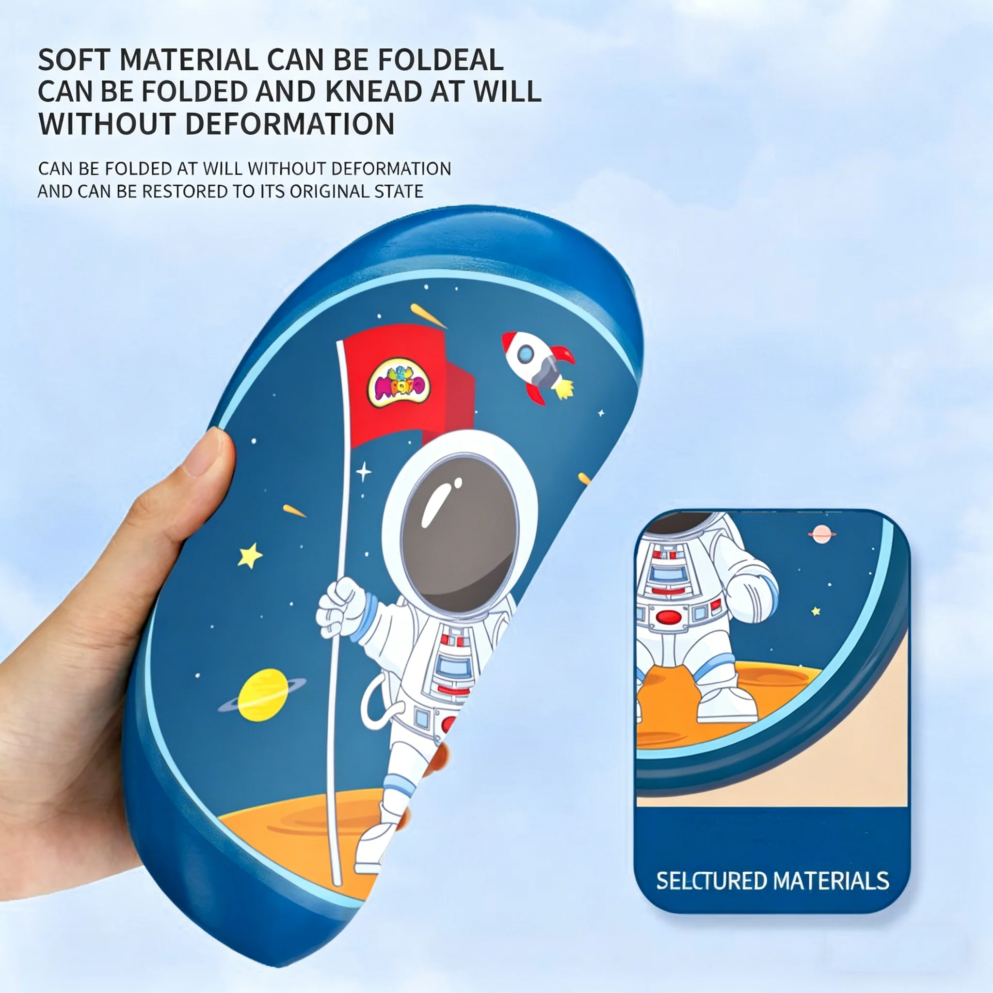 Kindersicheres Weiches Frisbee-Spielzeug für Outdoor-Wurfspiele, Eltern-Kind-Interaktion Spiralförmige Scheibe Wettbewerbssport – Detail 1