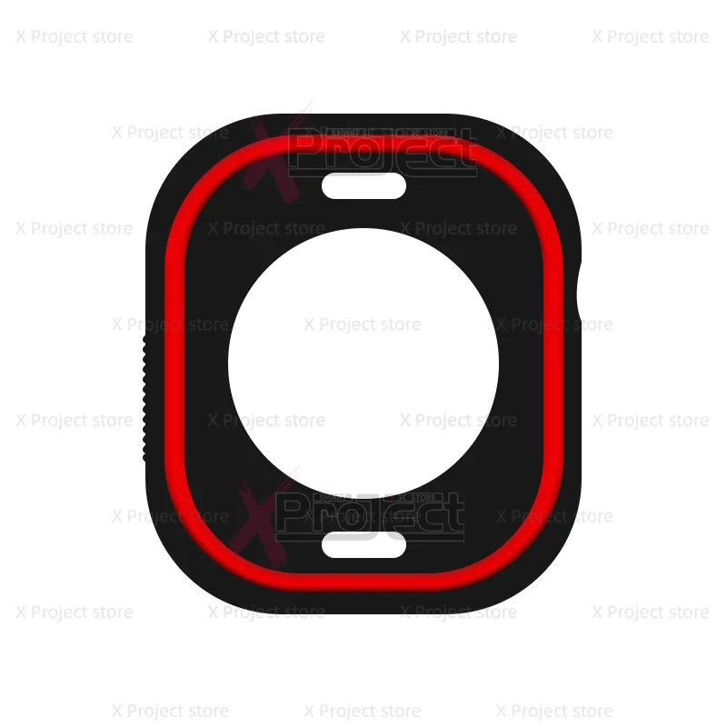 For HK9 ULTRA 2 Silicone Protective Case Smart Watch 49MM Soft Silicagel Protection Cover For HK9 ULTRA Smartwatch Accessorie