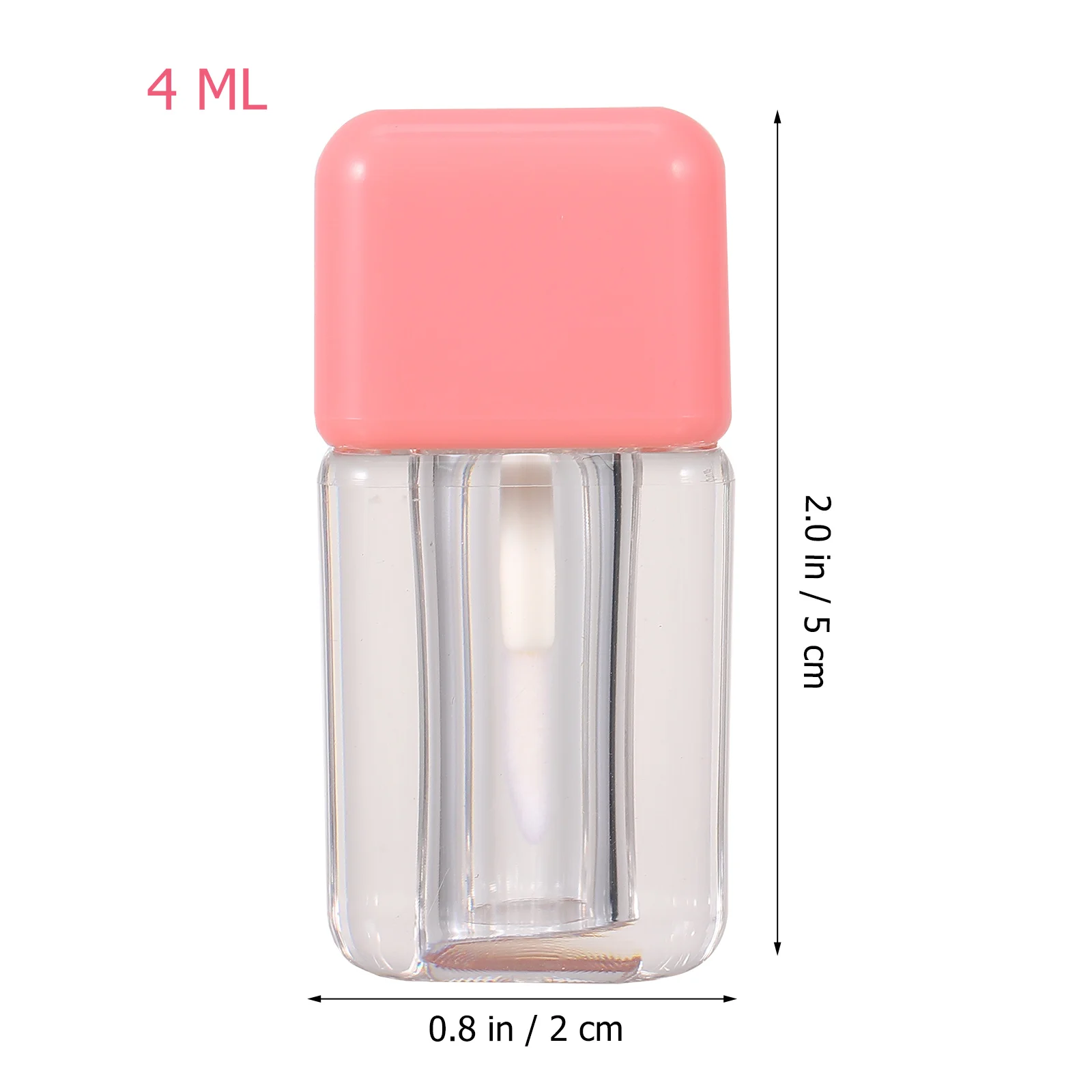 

10Pcs Cute Mini Lip Gloss Bottles Sweet Appearance Portable Lip Balm Tubes for Girls DIY Makeup and Travel Lipstick DIY Tube