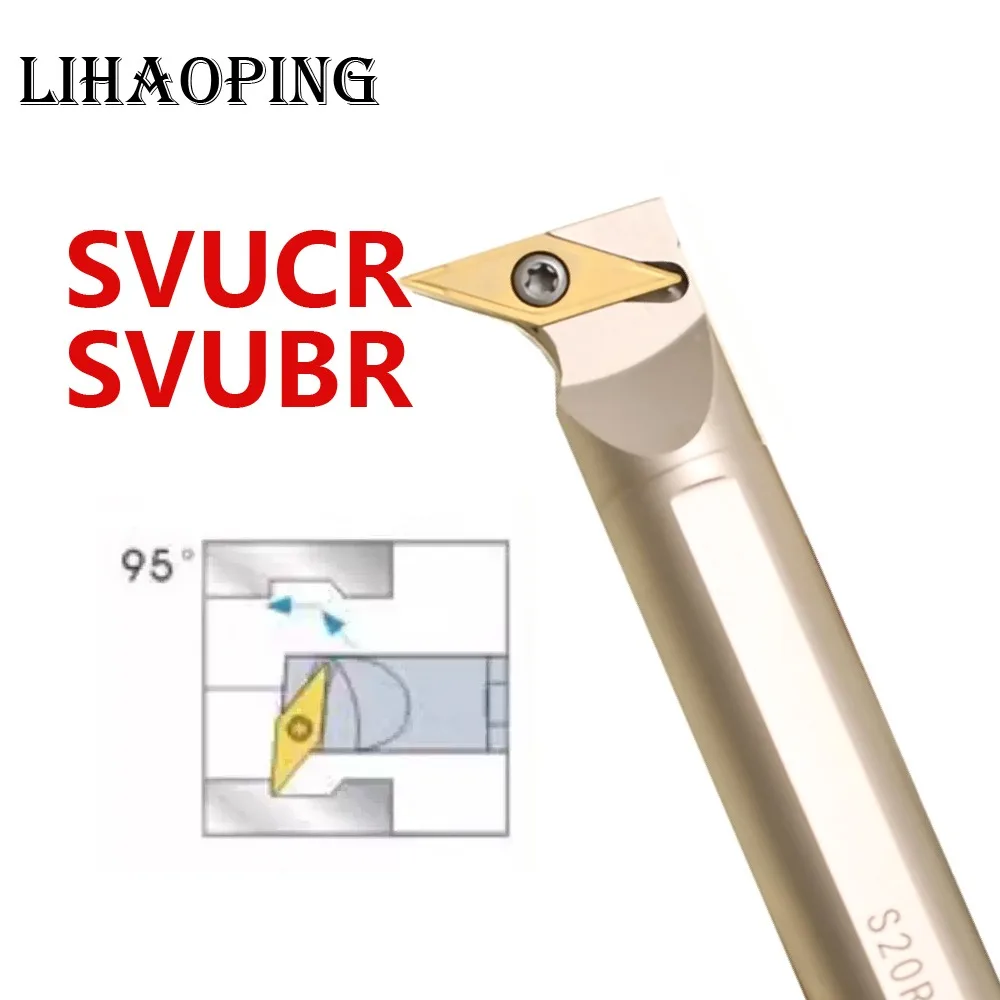 SVUCR SVUBR White Spring Steel Internal Tools Holder S16Q S20R SVUCR11 SVUBR11 S16Q-SVUBR11 S20R-SVUCR11 S16Q-SVUBR11 Boring Bar