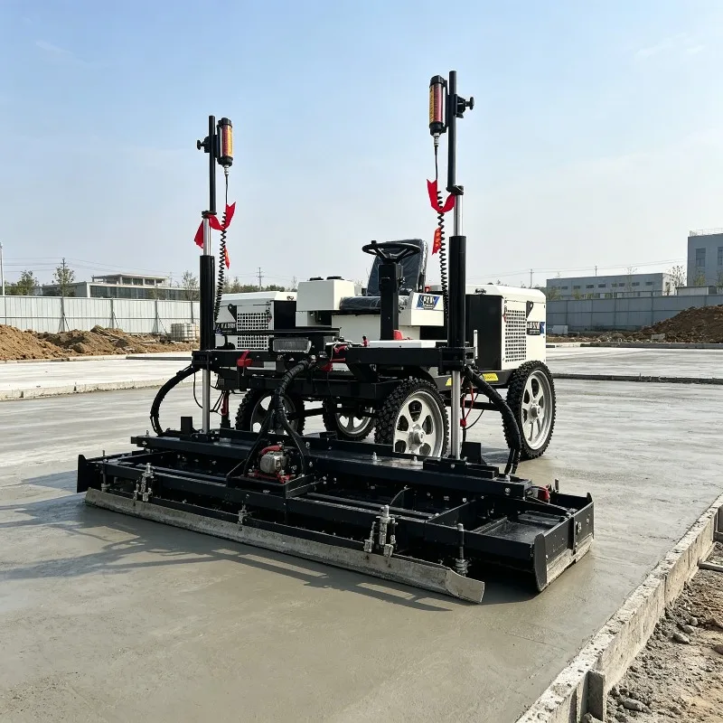 Vibratory Compaction Concrete Laser Leveling Machine for Logistics Centers Ideal for Bridge Deck Concrete Paving Work Customized