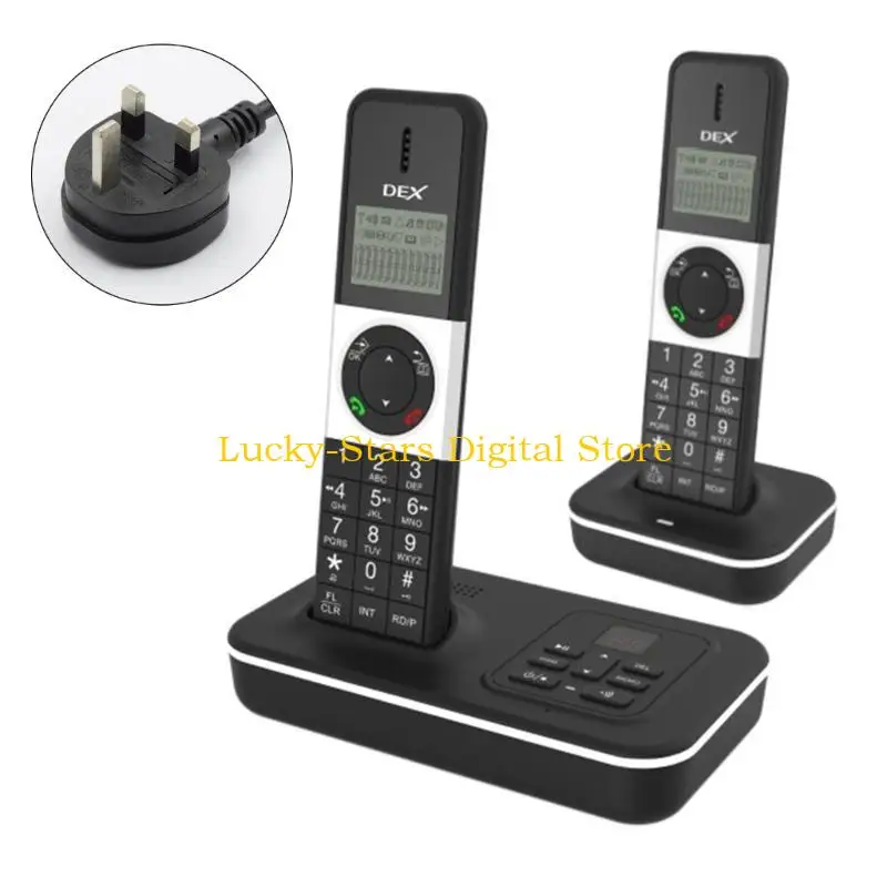 T3ee Telefono cordone con chiamante in attesa assistenza 16 lingue