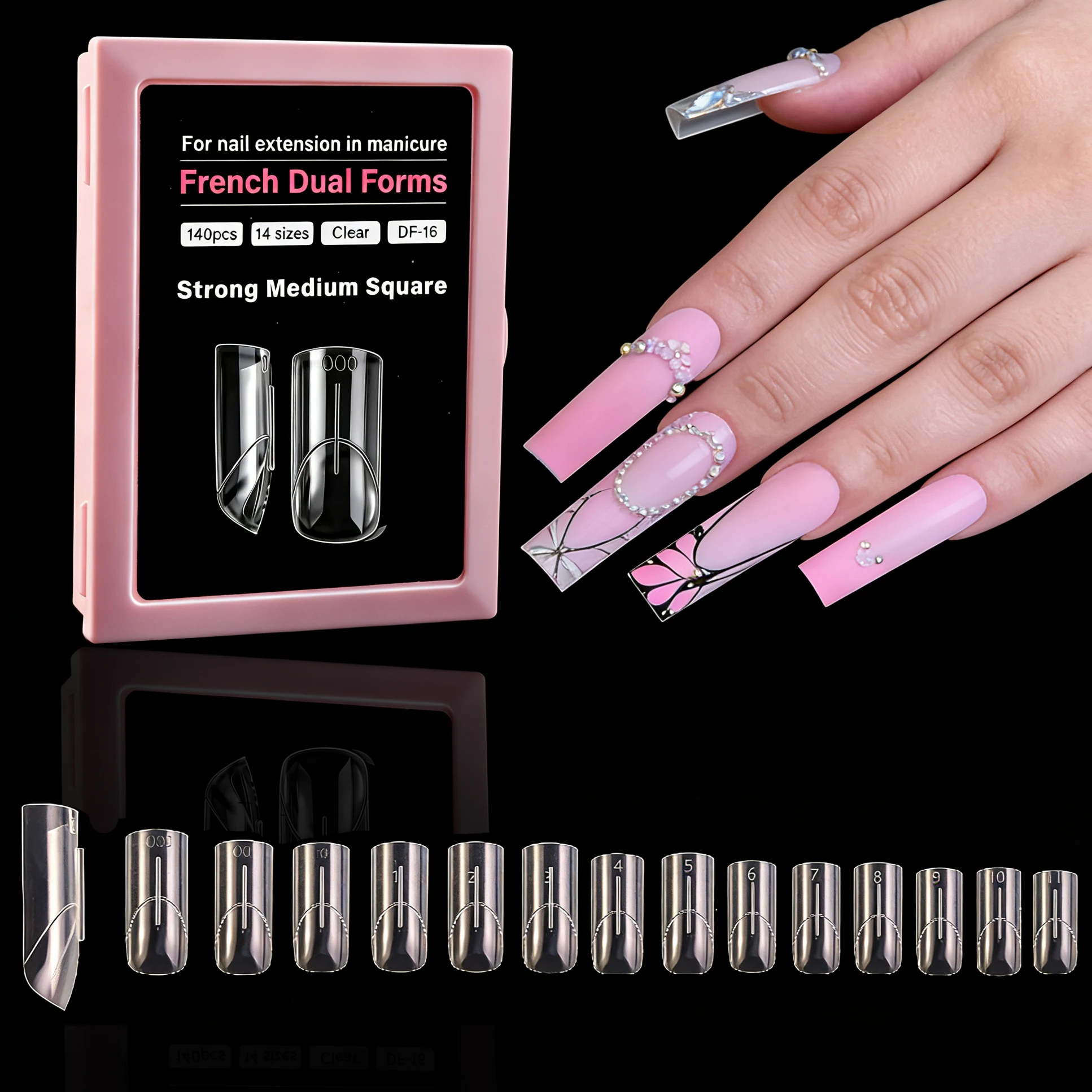 140PCS French Dual …