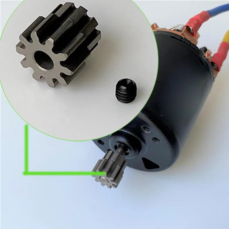 1:14th Scale Metal Wave Box Motor Gear for Tamiya RC Truck SCANIA 770S R620 VOLVO BENZ Arocs MAN TGX Car Accessories