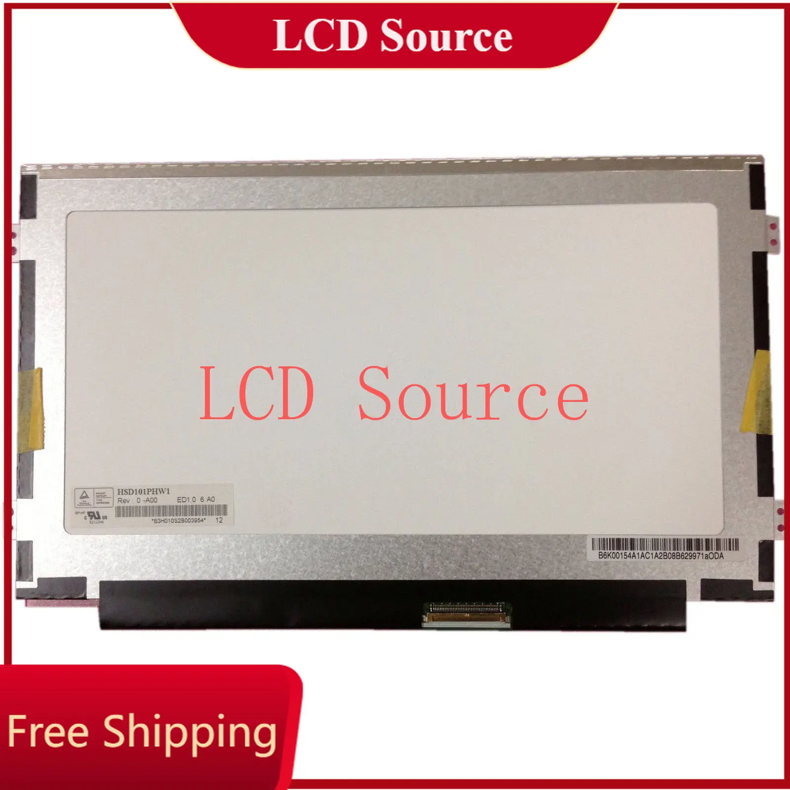 

HSD101PHW1-A00 fit M101NWN8 R0 B101XTN01.1 N101BGE-L31 NEW LED Display Laptop Screen 10.1LED