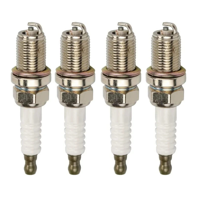 4 PCS Spark Plugs Replacement for Champion RC12YC Briggs and Stratton132 12-S JD M78543 531308128 Lawn Mower Engine Spark Plugs