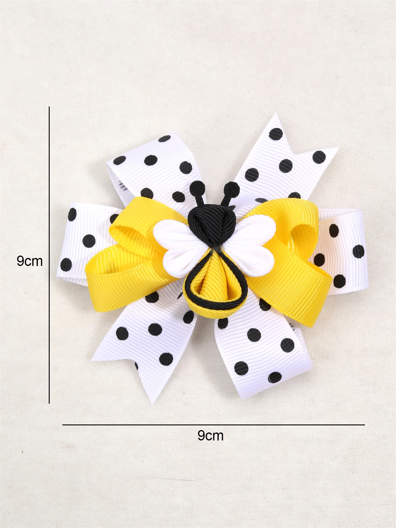 Hair Clips Unique Bee Hair Bows For Girls Stack Dot Hair Clips Fashion Kids Hairpins Barrettes Children Hair Accessories