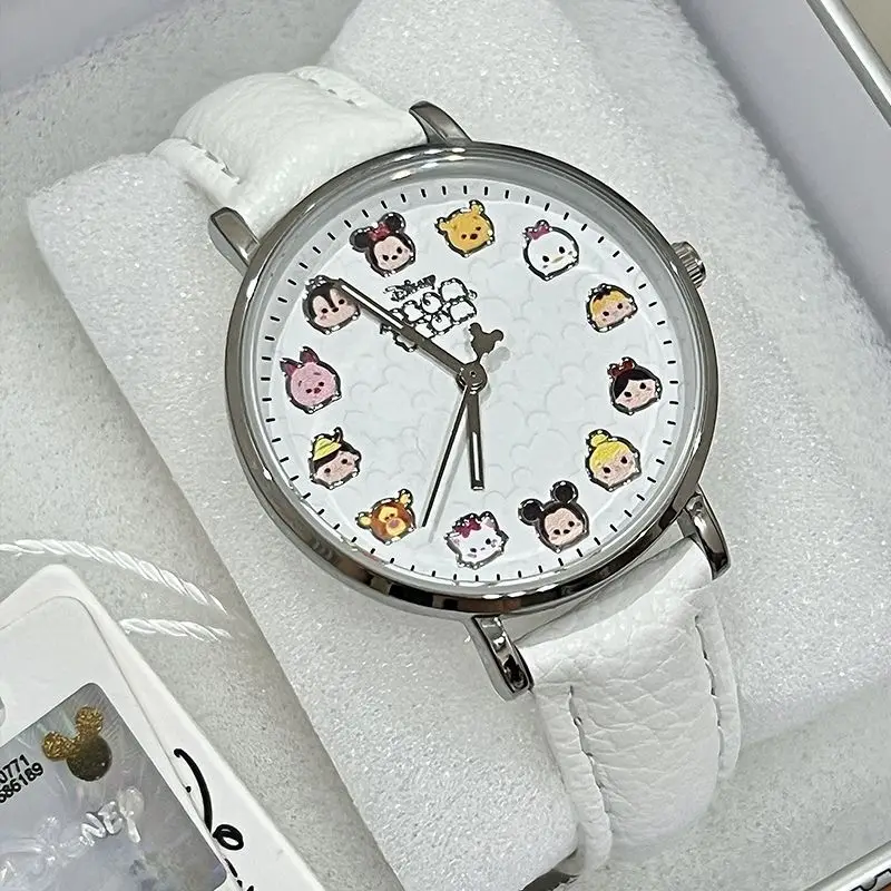 2025 New Ladies Watch Student Fashion Simple Scale Luminous Waterproof Light Luxury Premium Quartz Watch Birthday Gift