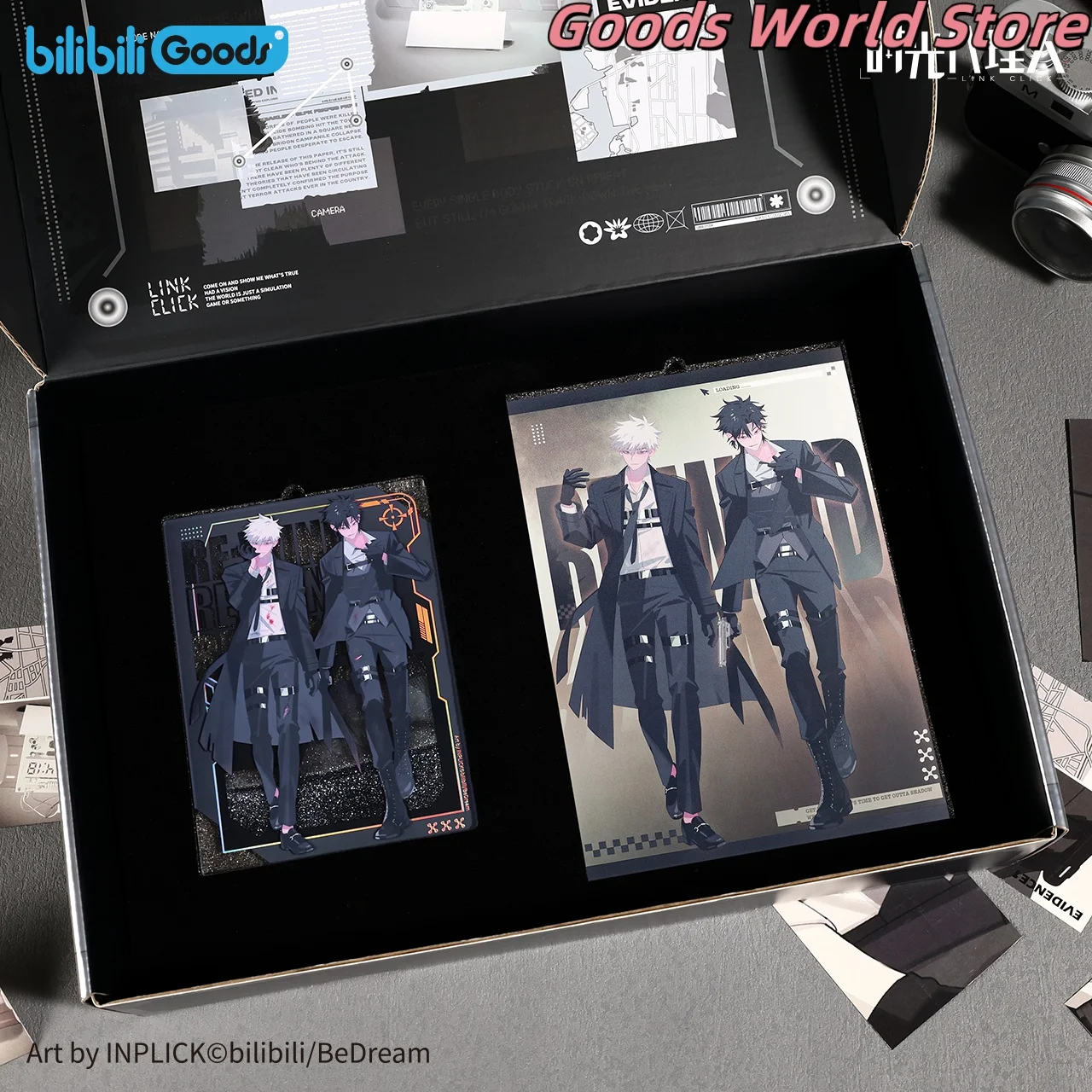 Original Link Click M.O.D RE:WIND Top Secret Action Limited Gift Box Charles Lucas Cosplay Costume Halloween Gift ﻿